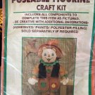 Homespun Creations "Poseable Pumpkin Figurine" Craft Kit Never Used