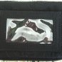 Vera Bradley Black Microfiber Flap ID New With Tag Free Shipping