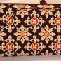 Vera Bradley Retired Rare Zip Around Medallion Travel Organizer