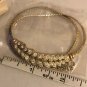 3-PC Set by Avon Goldtone & Rhinestones Necklace Earrings Bracelet Set