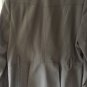 Authentic Burberry Grey Wool Military Style Coat Jacket US 10 UK 12 Excellent