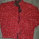 Retired Rare Colette Black & Red Vera Bradley Size S Jacket Small