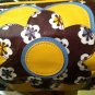 New Vera Bradley Frill Tootsie Slate Bloom MSRP $48 Retired