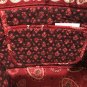 Vera Bradley Retired Mesa Red Small Tic Tac Tote Bag Excellent Condition