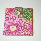Vera Bradley Limited Ed. Petal Pink Mini Mirror Case This Is A Stock Photo