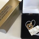 Avon 14K Yellow Gold Millennium Heart Pendant June Genuine Pearl