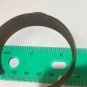 Vintage Genuine Solid Copper Cuff Bracelet With Flower Accent