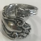 Reed & Barton Sterling Silver Spoon Ring Size 5.5 Excellent Heavy