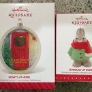 Hallmark Member Ornament Bundled-Up Bunny & Hearts At Home Ornaments