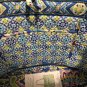 Vera Bradley New Capri Blue Small Tic Tac Tote Bag