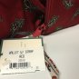 Vera Bradley Retired Rare Red Wallet With Strap, New With Tag