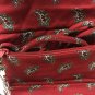 Vera Bradley Retired Rare Red Wallet With Strap, New With Tag