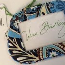 Vera Bradley Retired Bali Blue Lobster Clasp Luggage Tag ID Holder