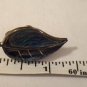 Mexican Sterling Silver & Abalone Leaf Brooch & Earring Set Signed PA Taxco Mex