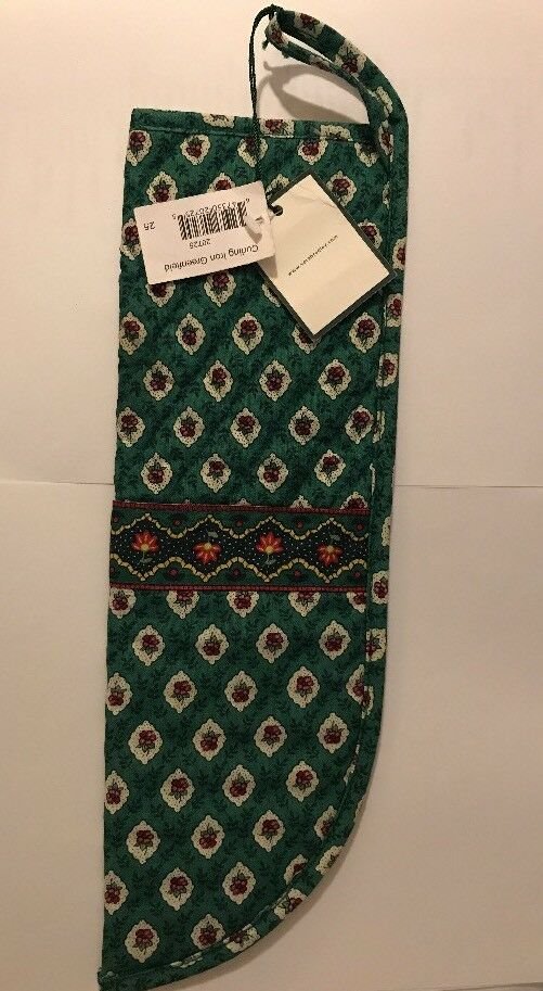 Vera Bradley Retired Rare Greenfield Curling Iron Cover