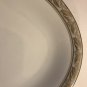 Noritake Greta 16" Large Oval Serving Platter 5272 Gold Trim Excellent Condition
