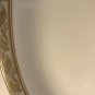 Noritake Greta 16" Large Oval Serving Platter 5272 Gold Trim Excellent Condition