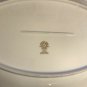 Noritake Greta 16" Large Oval Serving Platter 5272 Gold Trim Excellent Condition