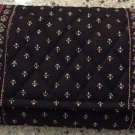 Vera Bradley Retired Rare Black Wallet With Strap Vintage No Signs Of Use