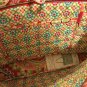 Vera Bradley Retired Rare New Capri Melon Small Tic Tac Tote Bag!