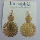 New Lia Sophia Pizelle Web Earrings Retired