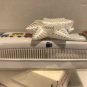 Baby Brush & Comb Gift Set Made in Switzerland Walther Hand Painted Train