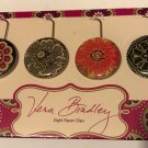 11 Sets Vera Bradley Fall 2010 Collection Paper Clips Set Of 8 New In Packaging