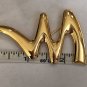 Avon Gold Tone Vintage Free Form Pin In Original Box Never Used