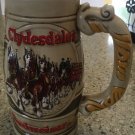 Budweiser Clydesdale Beer Mug Stein Anheuser Busch Inc. Ceramarte Brazil 1983