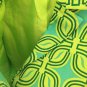 ColdWater Creek La Playa Women's Size 8 NWT Green Aqua Jacket Short Sleeves
