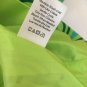 ColdWater Creek La Playa Women's Size 8 NWT Green Aqua Jacket Short Sleeves