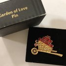 Vintage Avon Garden of Love Scatter Pin Gold Plated Wheelbarrow Lapel Brooch