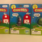 3 Grow Me's Collectible Magic Growing Things Tomato Eggplant Lettuce