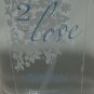 Love 2 Love Blueberry White Tea Eau De Toilette Edt 100ml 3.4oz Almost Full Rare