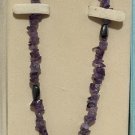 Coldwater Creek Long 40” Amethyst Necklace