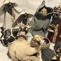 Tami Bier Studio Michigan Art Pottery 15 Piece Nativity Set 1990&acirc;��s Christmas