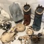 Tami Bier Studio Michigan Art Pottery 15 Piece Nativity Set 1990&acirc;��s Christmas
