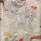 Pottery Barn Mermaid Full Size Sheet Set & Pillowcases