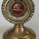 Reliquary Relic St. Jude Thaddaeus the Apostle In Stand With Document Wax Seal