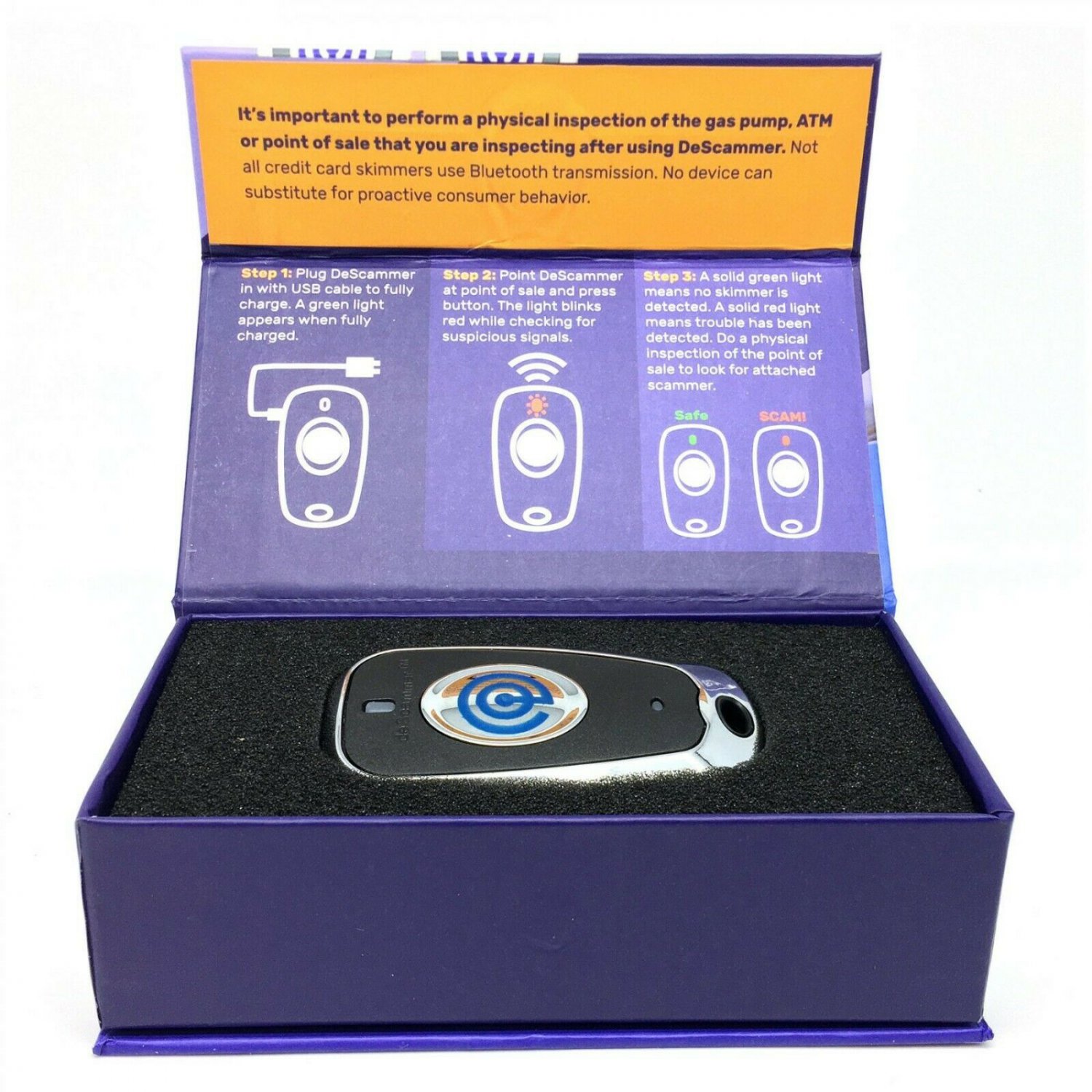 deScammer™ Credit Card Skimmer Detector DD1100