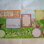 PRE MADE PAGES 4 EASTER "LET THE HUNT BEGIN" CHQD