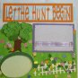 PRE MADE PAGES 4 EASTER "LET THE HUNT BEGIN" CHQD