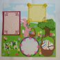 PRE MADE PAGES 4 EASTER "LET THE HUNT BEGIN" CHQD