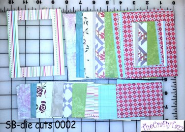 Die Cut Frames for Scrapbooking SB-DC-0002 CHQD