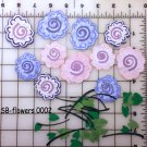 Hand made flowers for scrapbooking SB-F-0001