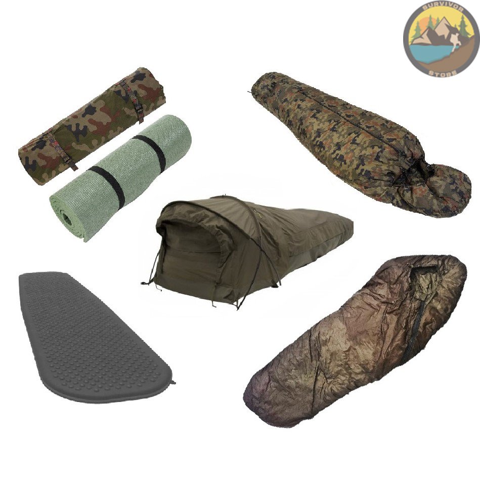 Military Sleeping System. Army Sleep System Bivy Bag + Modular