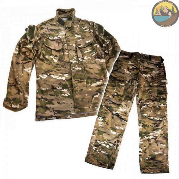 IR-Compliant Rip-Stop Military Combat Uniform. Muticam