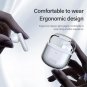 LENOVO XT96 NOISE REDUCTION SEMI-IN-EAR BLUETOOTH EARPHONES WITH TRANSPARENT JELLY CHARGING BOX