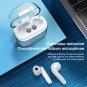 LENOVO XT96 NOISE REDUCTION SEMI-IN-EAR BLUETOOTH EARPHONES WITH TRANSPARENT JELLY CHARGING BOX