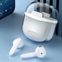 LENOVO XT96 NOISE REDUCTION SEMI-IN-EAR BLUETOOTH EARPHONES WITH TRANSPARENT JELLY CHARGING BOX